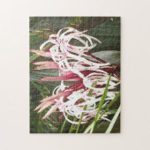 Koningin Emma Crinum Lilies Legpuzzel (Verticaal)