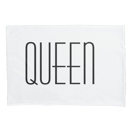 Koningin en koning kussensloop (Voorkant-Links)