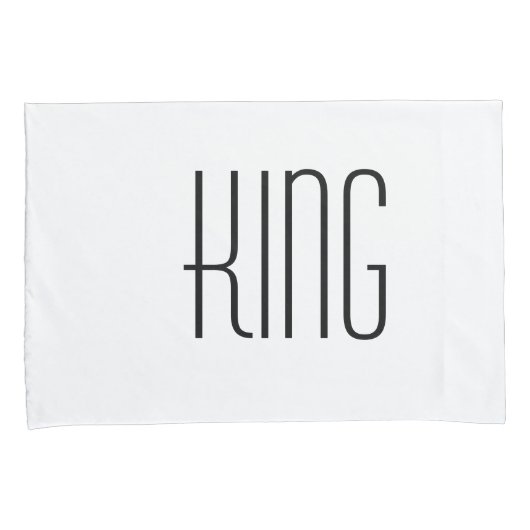 Koningin en koning kussensloop (Voorkant-Rechts)