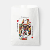 Koningin en koning van het Hearts Wedding Bedankzakje (Voorkant)