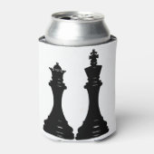 Koningin en koningsschaken blikjeskoeler (Blikje Voorkant)