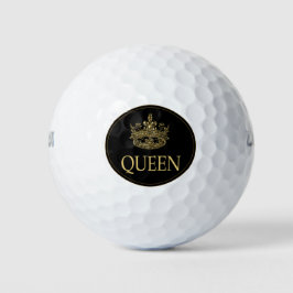 Koningin en KroonEmblem Golfballen