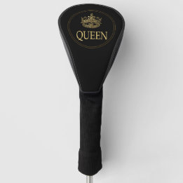 Koningin en KroonEmblem Golfheadcover