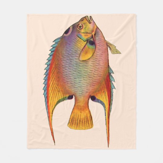 koningin-engelvis fleece deken (Voorkant)