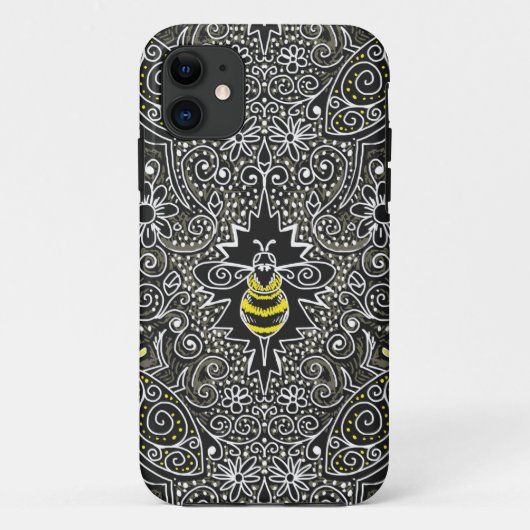 koningin filigree iPhone of iPad case (Achterkant)