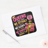 Koningin Froggy Sticker (Envelop)