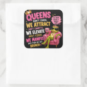 Koningin Froggy Sticker (Tas)