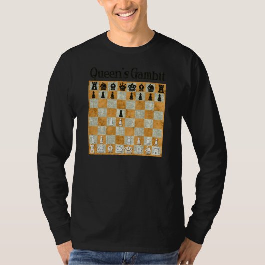 Koningin Gambit T-shirt (Voorkant)