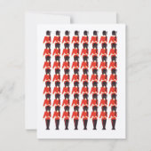 Koningin Garde Soldaten Patroon (Voorkant)