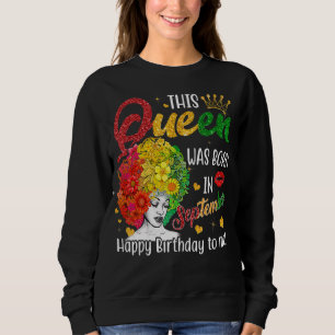 Koningin geboren in september Happy Birthday voor Trui