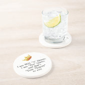 Koningin Gezegde Onderzetter (Zijkant)