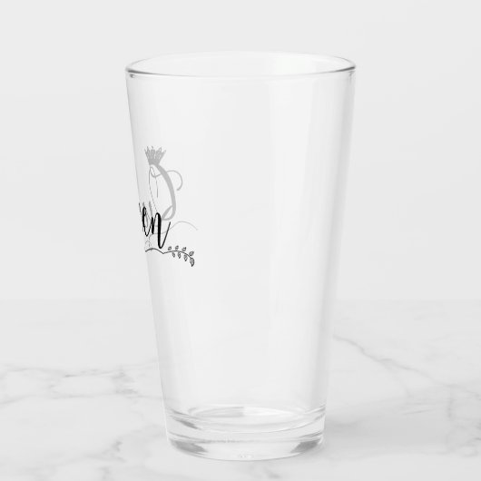 "Koningin" Glas (Links)