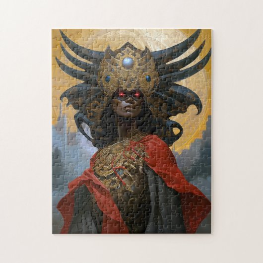 Koningin Godin Fantasie Kunst Legpuzzel (Verticaal)