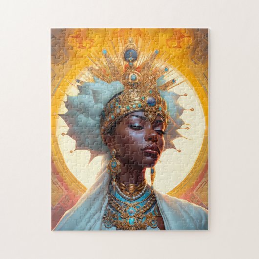 Koningin Godin Fantasie Kunst Legpuzzel (Verticaal)