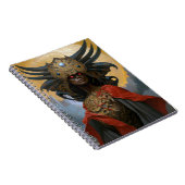 Koningin Godin Fantasie Kunst Notitieboek (Rechterzijde)