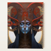Koningin Godin Fantasie Kunst Planner (Achterkant)