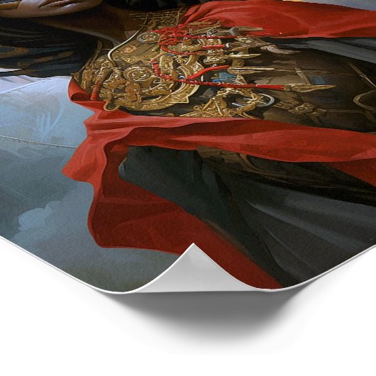 Koningin Godin Fantasie Kunst Poster (Hoek)