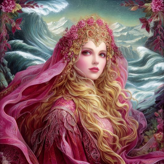 Koningin Godin Fantasy Kunst Poster