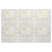 Koningin-goudmakreelteeltak Stof (Fat Quarter)