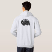 Koningin Graffiti Ontwerp Hoodie (Achterkant volledig)