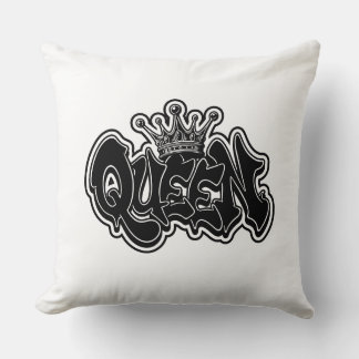 Koningin Graffiti Ontwerp Kussen