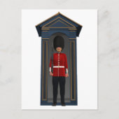 Koningin Guardsman in Shack Briefkaart (Voorkant)