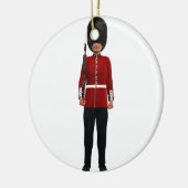 Koningin Guardsman Keramisch Ornament (Links)