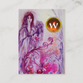 KONINGIN GUINEVERE MONOGRAM VISITEKAARTJE (Achterkant)