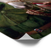 Koningin Guinevere's Maying door John Collier Poster (Hoek)