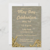 Koningin Guinevere's Maying uitnodiging (Achterkant)