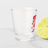 Koningin Hartendokter Bruidsmeisjesfeest Shot Glas (Links)