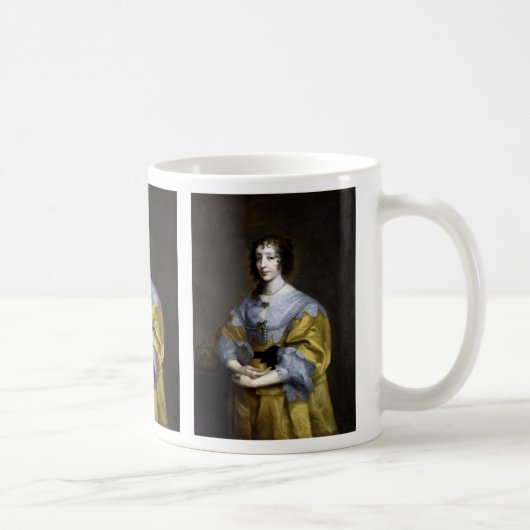 Koningin Henrietta Maria Coffee Mok (Rechts)