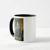 Koningin Henrietta Maria en haar dwerg Mok (Voorkant links)