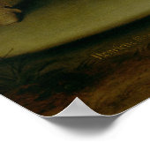 Koningin Henrietta Maria en haar dwerg Poster (Hoek)