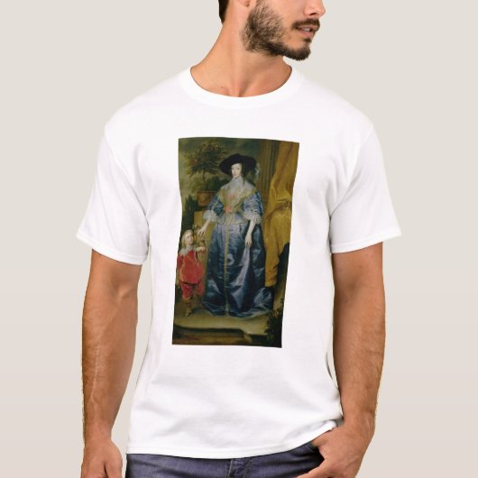Koningin Henrietta Maria en haar dwerg T-shirt (Voorkant)