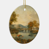 Koningin Henrietta Maria met Sir Jeffrey Hudson, Keramisch Ornament (Rechts)