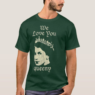 koningin II - ElizabethS England - Koningin van En T-shirt
