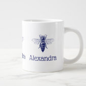  Koningin in Blauw Grote Koffiekop (Rechts)