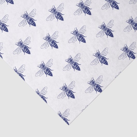  Koningin in Blauw Tissuepapier (Detail)