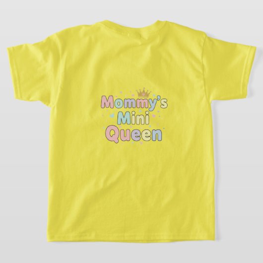 Koningin in het Geel T-shirt (Laag Achter)