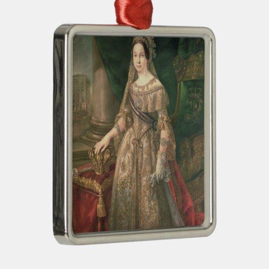 Koningin Isabella II 1843 Metalen Ornament (Rechts)