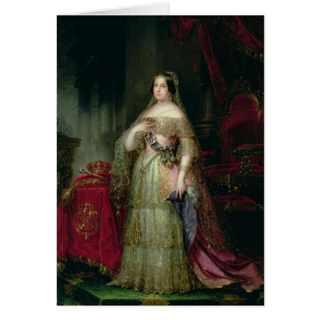 Koningin Isabella II van Spanje (Voorkant)