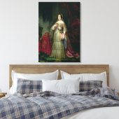 Koningin Isabella II van Spanje Canvas Afdruk (Insitu (Slaapkamer))