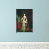 Koningin Isabella II van Spanje Canvas Afdruk (Insitu (Houten vloer))
