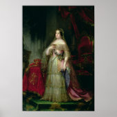 Koningin Isabella II van Spanje Poster (Voorkant)