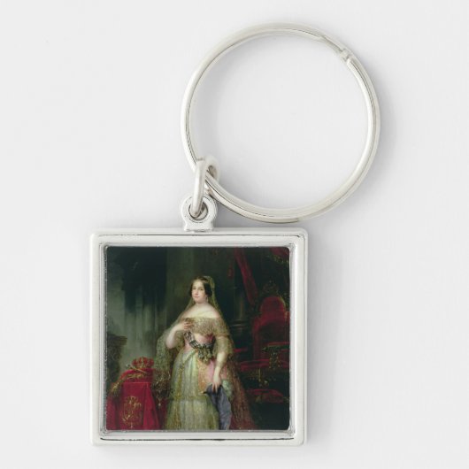 Koningin Isabella II van Spanje Sleutelhanger (Voorkant)