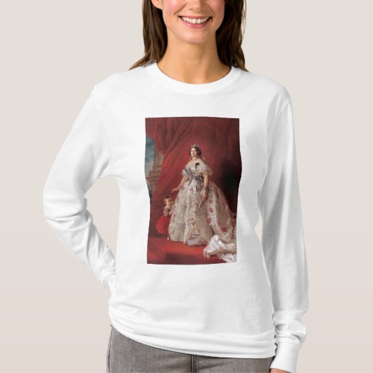 Koningin Isabella II van Spanje T-shirt (Voorkant)