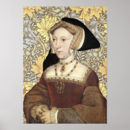 Koningin Jane Seymour of England Portrait Poster