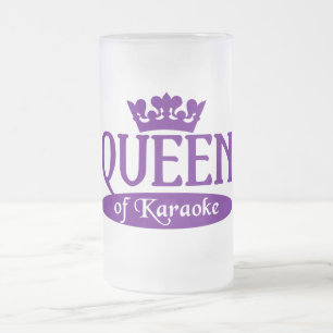 Koningin Karaoke mok - kies stijl en kleur