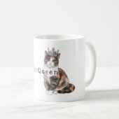 Koningin Kat met Kroon Koffiemok (Voorkant rechts)